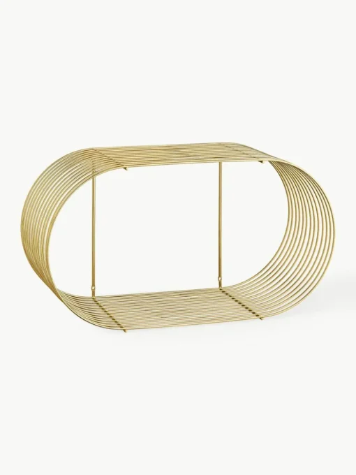 Wandregal Curva aus Metall, B 61 cm
