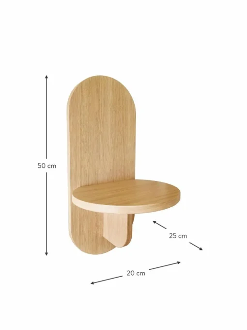 Wandregal Oak