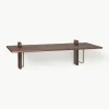 Wand-Schreibtisch Corbel aus Eichenholz