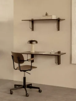 Wand-Schreibtisch Corbel aus Eichenholz