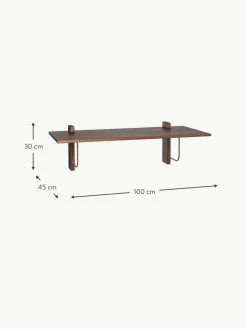 Wand-Schreibtisch Corbel aus Eichenholz