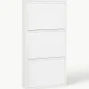 Wand-Schuhschrank Caruso mit Klappfächern