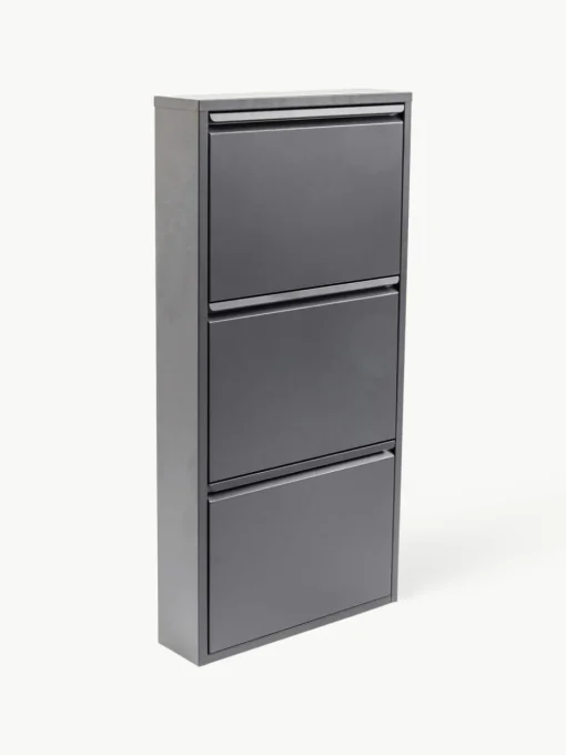 Wand-Schuhschrank Caruso mit Klappfächern