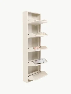 Wand-Schuhschrank Caruso mit Klappfächern