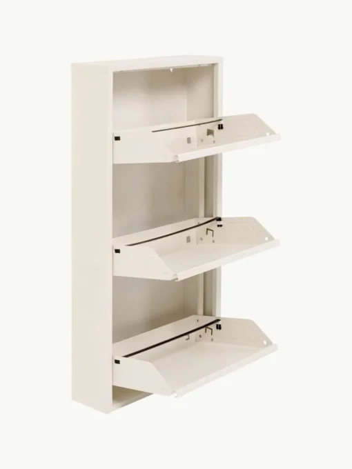 Wand-Schuhschrank Caruso mit Klappfächern