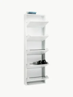 Wand-Schuhschrank Caruso mit Klappfächern
