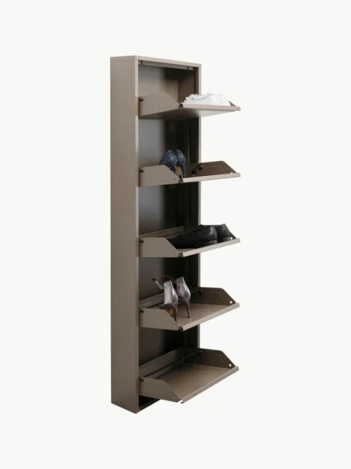 Wand-Schuhschrank Caruso mit Klappfächern