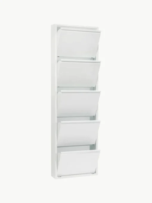 Wand-Schuhschrank Caruso mit Klappfächern