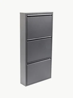 Wand-Schuhschrank Caruso mit Klappfächern