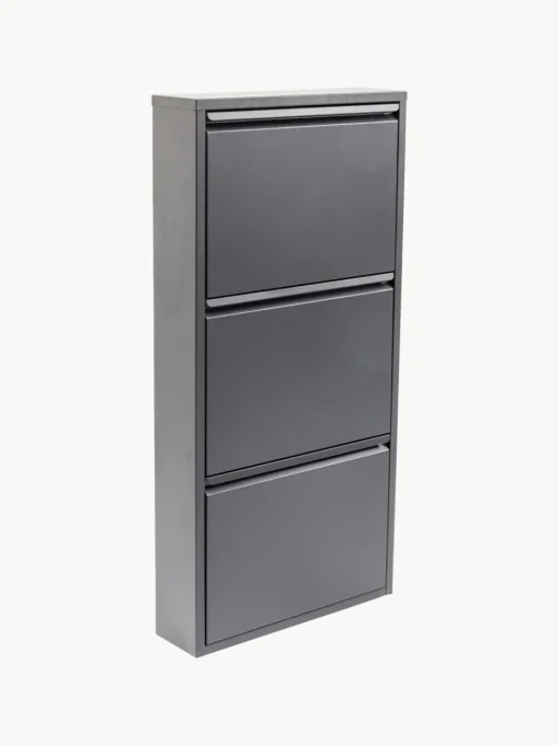 Wand-Schuhschrank Caruso mit Klappfächern