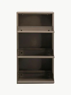 Wand-Schuhschrank Caruso mit Klappfächern