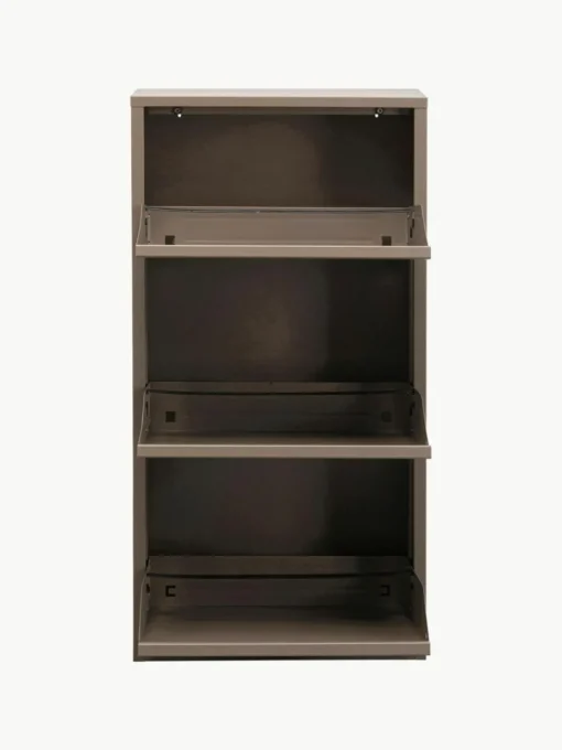 Wand-Schuhschrank Caruso mit Klappfächern