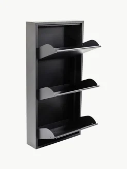 Wand-Schuhschrank Caruso mit Klappfächern
