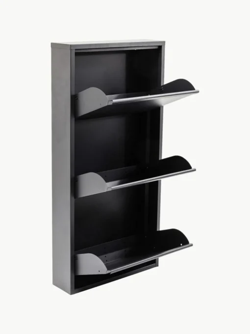 Wand-Schuhschrank Caruso mit Klappfächern