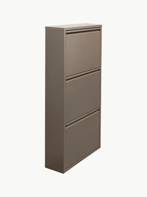 Wand-Schuhschrank Caruso mit Klappfächern