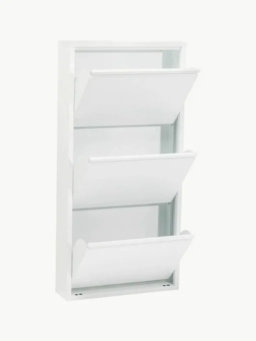 Wand-Schuhschrank Caruso mit Klappfächern