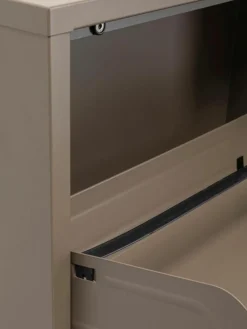 Wand-Schuhschrank Caruso mit Klappfächern