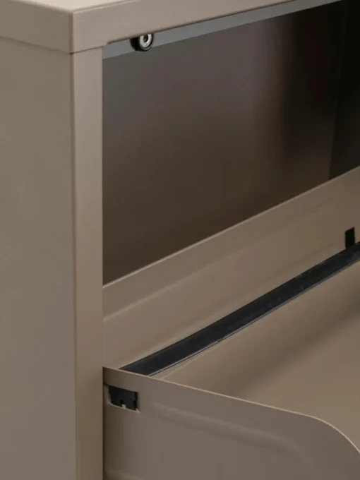 Wand-Schuhschrank Caruso mit Klappfächern