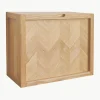 Wand-Schuhschrank Herringbone aus Eichenholz