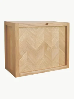 Wand-Schuhschrank Herringbone aus Eichenholz