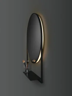 Wandspiegel Cassiopea mit LED-Beleuchtung