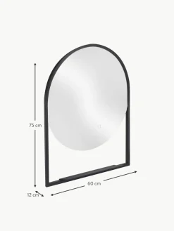 Wandspiegel Cassiopea mit LED-Beleuchtung