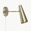 Wandstrahler Peak mit Stecker