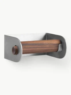Wand-Toilettenpapierhalter Dowel aus Walnussholz