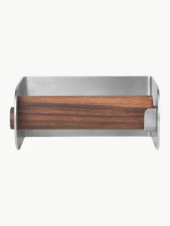 Wand-Toilettenpapierhalter Dowel aus Walnussholz