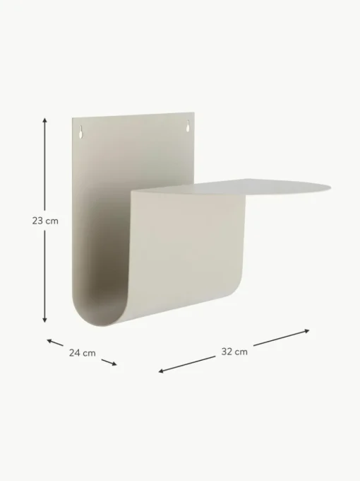 Wand-Zeitschriftenhalter Monts aus Metall