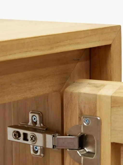 Waschbeckenunterschrank Kenta aus Teakholz