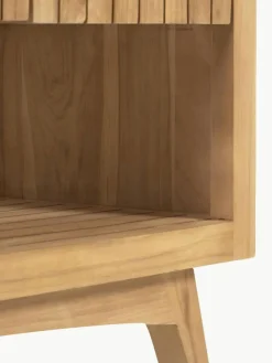 Waschbeckenunterschrank Kuveni aus Teakholz, B 70 cm