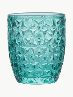 Wassergläser Bicchieri mit Strukturmuster, 6er-Set