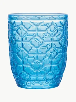Wassergläser Bicchieri mit Strukturmuster, 6er-Set