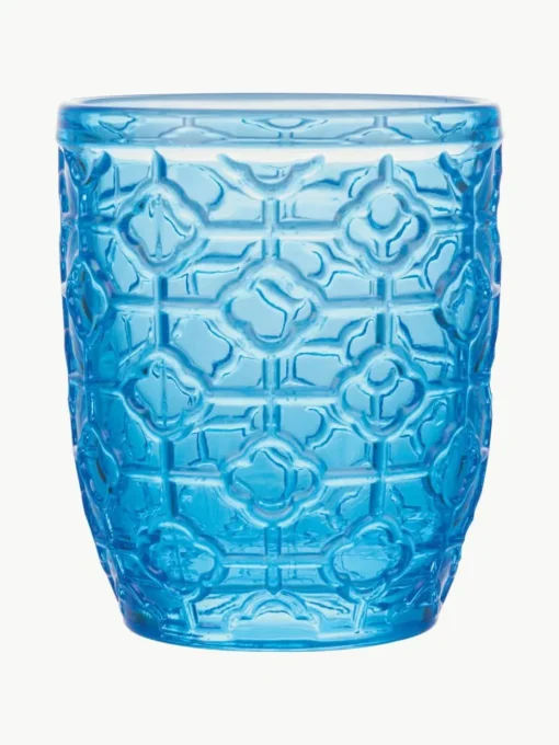 Wassergläser Bicchieri mit Strukturmuster, 6er-Set