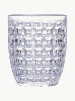 Wassergläser Bicchieri mit Strukturmuster, 6er-Set
