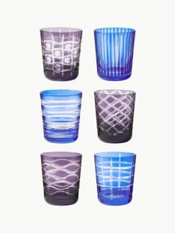 Wassergläser Cobalt, 6er-Set