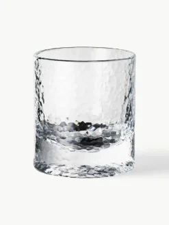 Wassergläser Forma mit strukturierter Oberfläche, 2 Stück