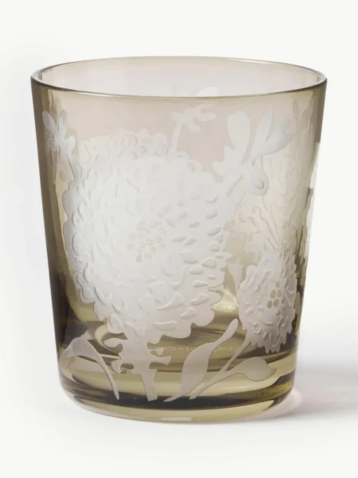 Wassergläser Peony, 6er-Set