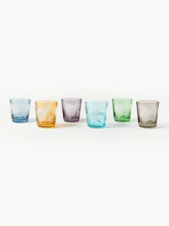 Wassergläser Peony, 6er-Set