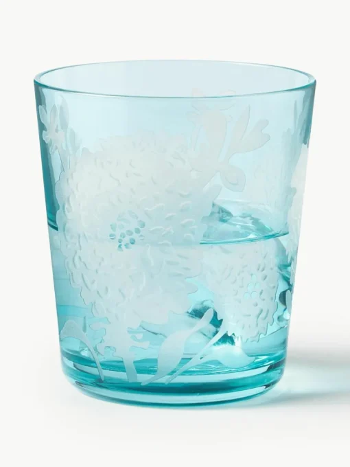 Wassergläser Peony, 6er-Set
