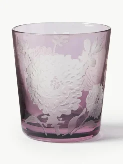 Wassergläser Peony, 6er-Set