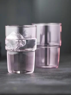 Wassergläser Torino aus Borosilikatglas, 2 Stück