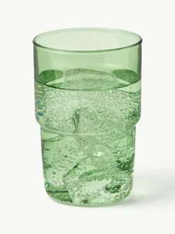 Wassergläser Torino aus Borosilikatglas, 2 Stück