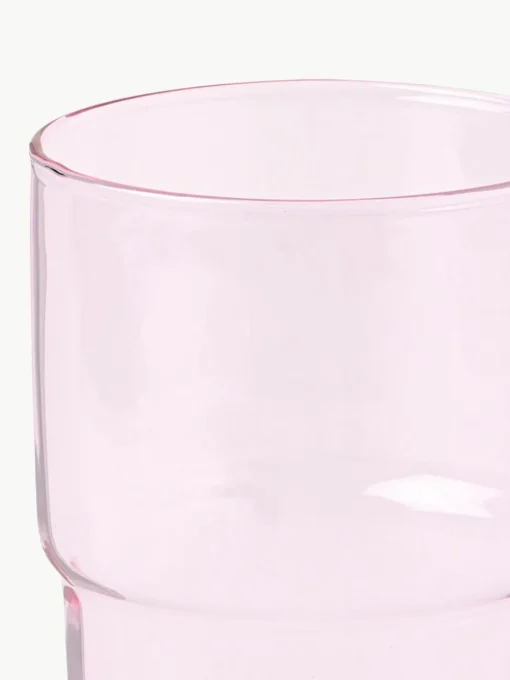 Wassergläser Torino aus Borosilikatglas, 2 Stück
