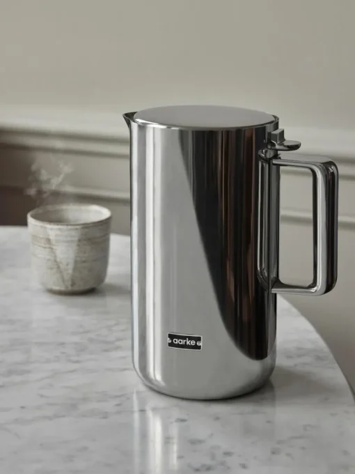 Wasserkocher Gloss aus Edelstahl, 1.2 L