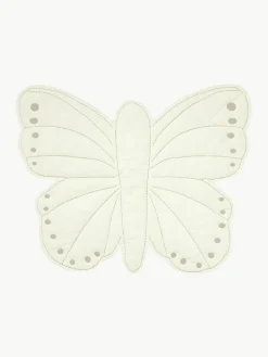 Wattierte Spieldecke Butterfly aus Bio-Baumwolle