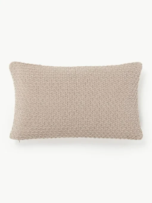Weiche Strick-Kissenhülle Everly aus Chenille