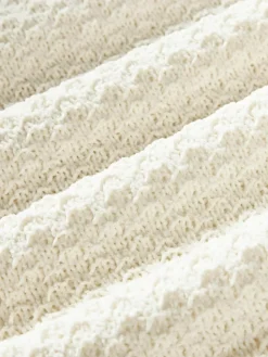 Weiche Strick-Kissenhülle Everly aus Chenille