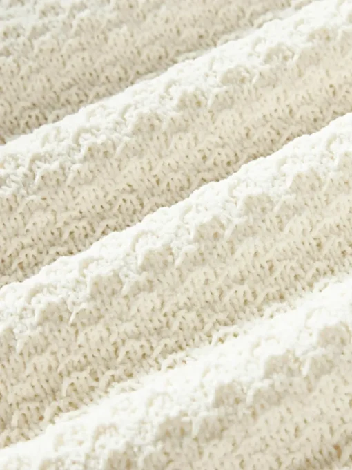 Weiche Strick-Kissenhülle Everly aus Chenille